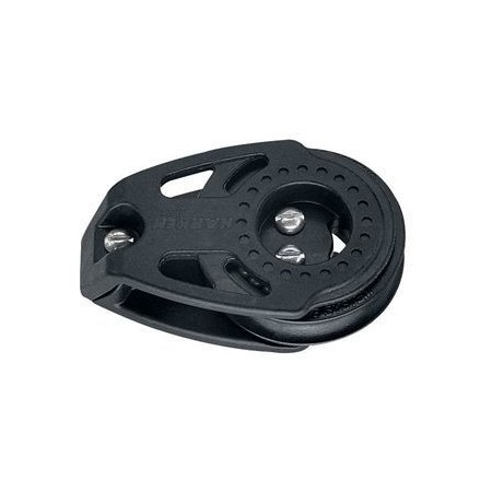 Harken Polea Simple Carbo Air Bloqueo Mejilla 57Mm