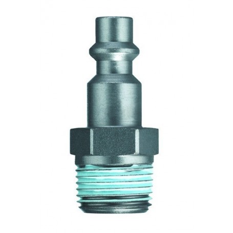 SAGOLA Connector M. Bspt 1/2" Us-Mil