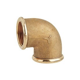 Codo Laton Cr H-H 90º 3"