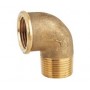 Cr brass 90° m.f. elbow 1" 1/2