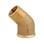 Codo Laton Cr M-H 45º 2"