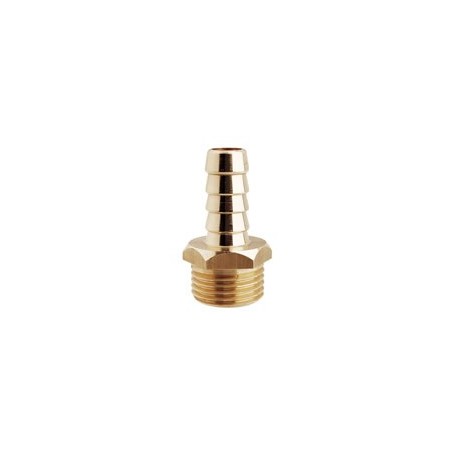 Cr brass m. hexagonal hose connection 3/8x13