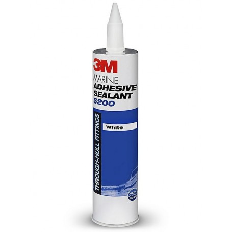 3M Adhesivo Sellador para Marina 5200, blanco, 295 ml