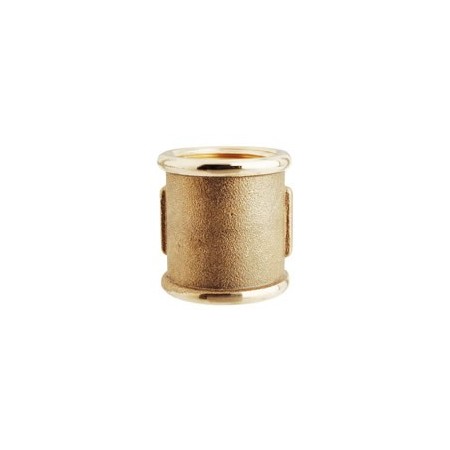 Cr brass coupling 3/8
