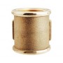 Cr brass coupling 1"