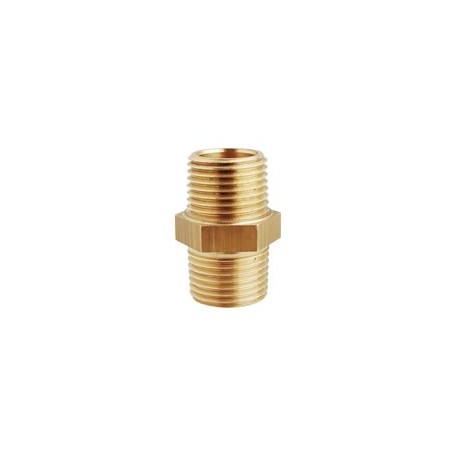 Cr brass nipple 3/4