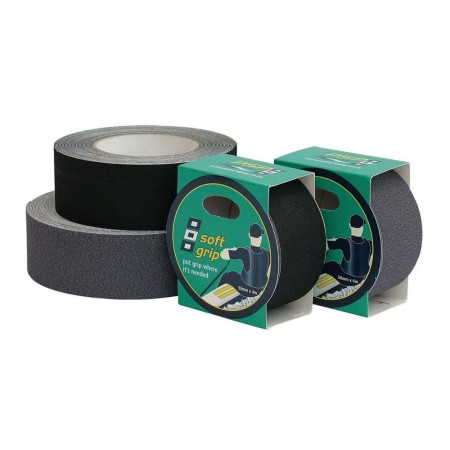 Cinta Antideslizante Negra 25Mmx10M