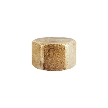 F. stopper "cr" brass 1/2