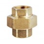 Connection union cr brass f-f 1" 1/4"