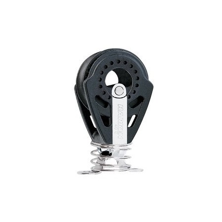 Harken Polea Simple Carbo C/Muelle Y Correa Ojo 40Mm