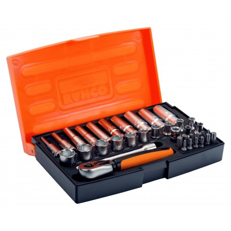 Bahco Vasos Set 1/4"