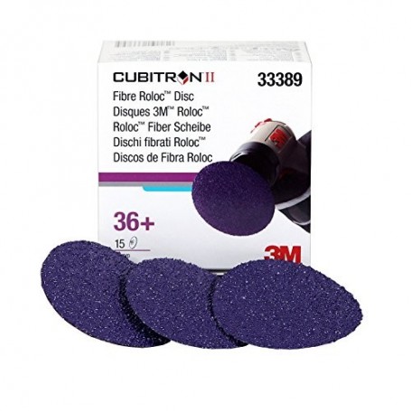 3M cunit fiber disk. ii p36 + 75mm (roloc)