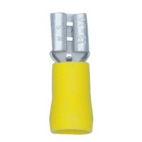 Wurth Insulated Terminal Female Yellow 6.4mm