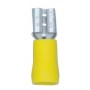 Wurth Insulated Terminal Female Yellow 6.4mm