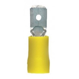 Wurth Insulated Terminal Male Yellow 4-6mm