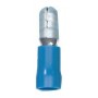 Wurth Insulated Terminal Round Male Blue 1.5-2.5mm