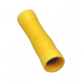 Wurth Insulated Terminal Round Female Yellow 0.5-1.5mm