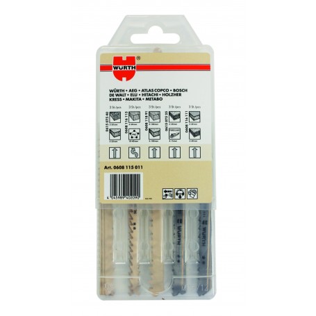Wurth Juego Sierras Calar 15Uds