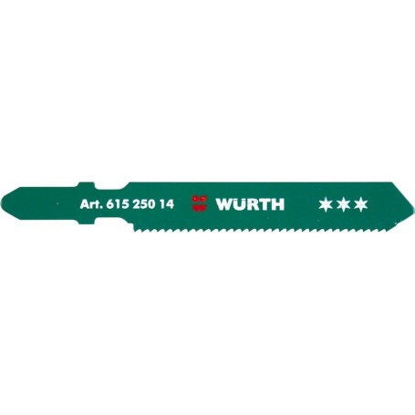 Wurth Sierra Calar Hm Bimetalica 2,5Mm Acero Inox 3Und