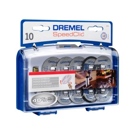 Dremel 690 Set De Corte Speedclick 10Ud