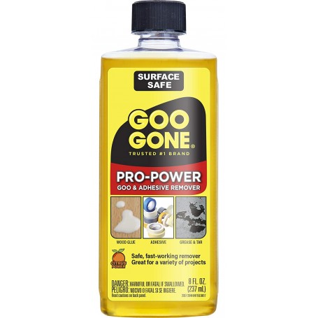 Goo gone pro power goo & adhesive remover bottle 237ml