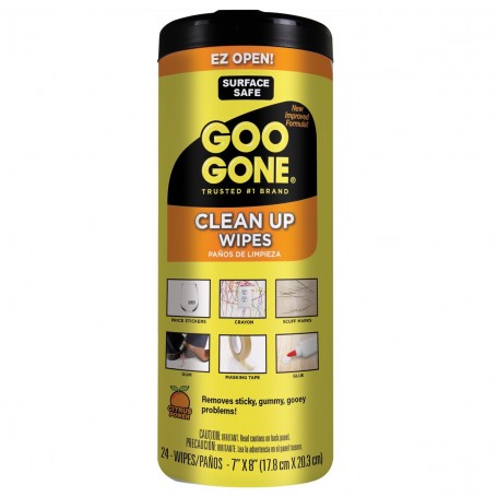 Goo gone clean up wipes