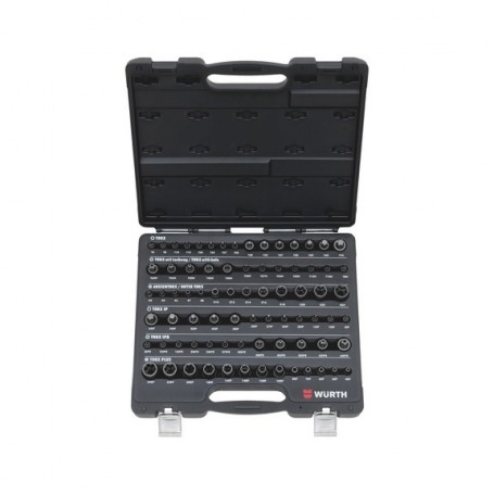 Wurth Conjunto Vasos&Puntas Tx 77Ud