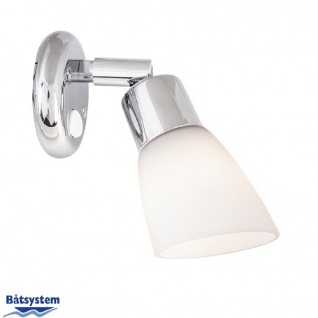 Batsystem opal smd led chrome white shade 1'2w