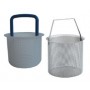 Plastic Basket Grey 1" 1/4"