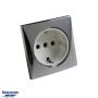 Batsystem socket 230v black