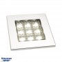 Batsystem square 80 smd led mattchrome