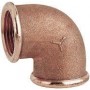 90° bronze f.f. elbow 1"1/4