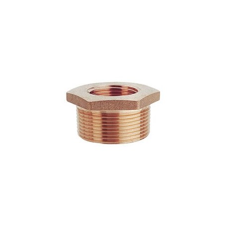 Bronze m.f. reducer 3/8x1/4