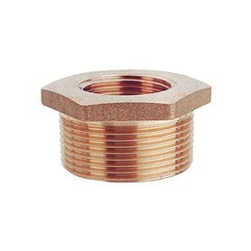 Reducción Hexagonal Bronce M-H 2" 1/2"X2"