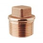 M square screw cap bronze 1" 1/4"