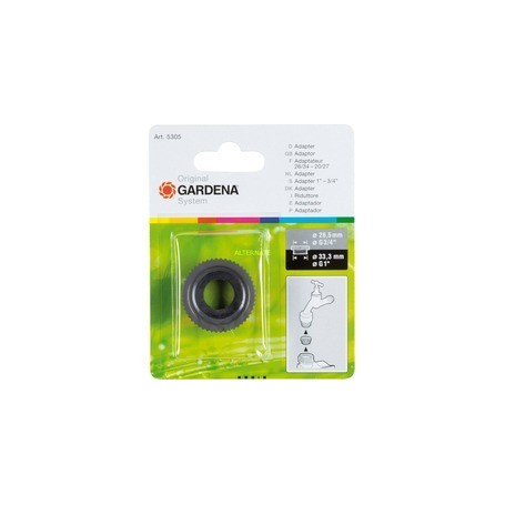 Gardena connection adaptor 1"-3.4"