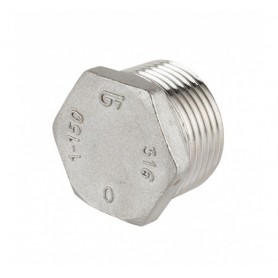 Tapón Rosca Macho Inox 1-1/4"  Genebre