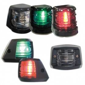 Faros 7 bi-color light w/black housing lalizas