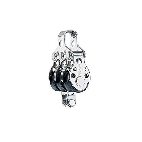 Harken triple air block w/becket 16mm