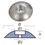 Anodo zinc timon  50mm 0,08kg Tecnoseal