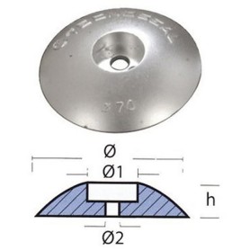 Tecnoseal 70mm zinc disc anode