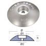 Anodo zinc disco  90mm Tecnoseal