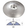 Anodo zinc timon 110mm 0,68kg Tecnoseal