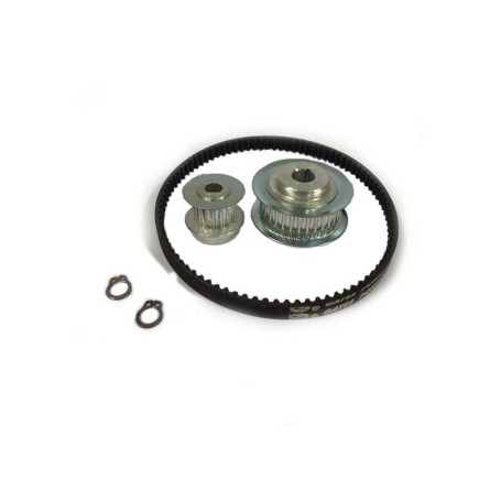 Jabsco kit polea y correa wc lite flush