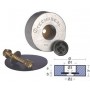 Anodo zinc popa 135mm 4,3kg con kit Tecnoseal