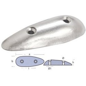 Tecnoseal 0.325kg zinc fish anode