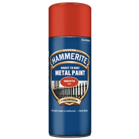 Hammerite spray rojo 400ml
