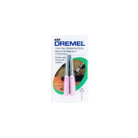 Dremel455 chain saw sharpening stone 5,5mm (blister) 2ud.