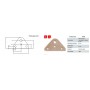 Alrose Panel Mount Bracket for Gas Spring M8