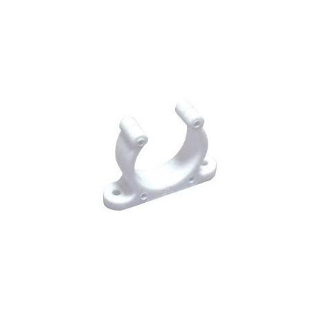 Soporte bichero marino blanco 15 mm